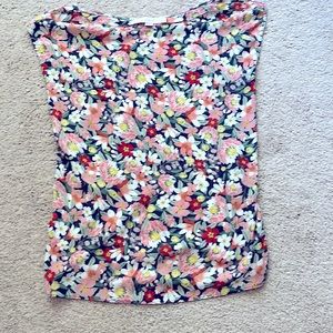 LOFT FLORAL TANK TOP